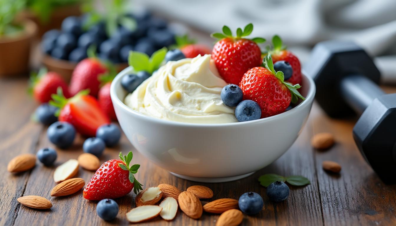 découvrez pourquoi le fromage blanc est le snack idéal pour les sportifs, riche en protéines pour une récupération optimale et une énergie durable.