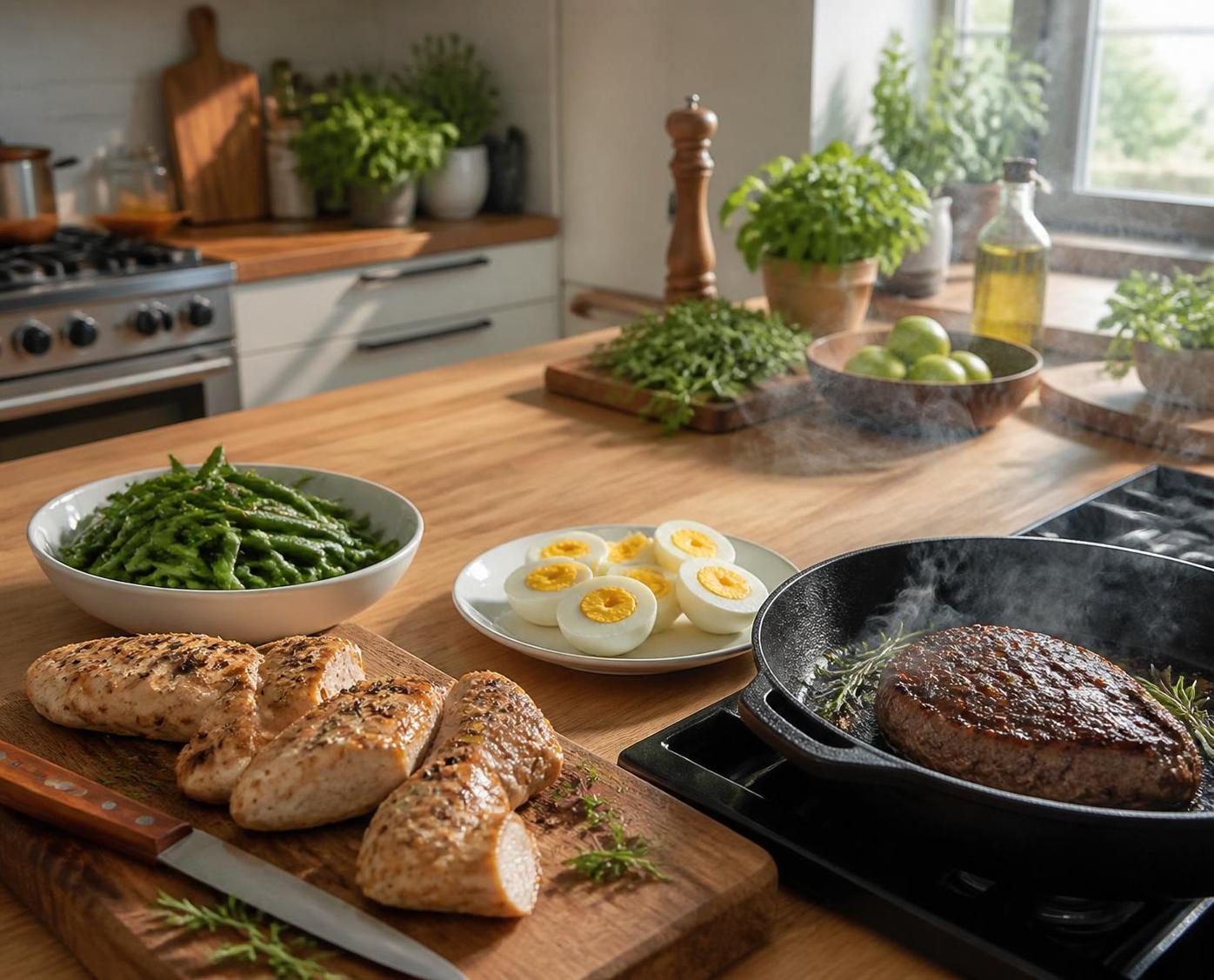découvrez comment la cuisson influence la structure et la qualité des protéines dans les aliments, et son impact sur la nutrition et la santé.