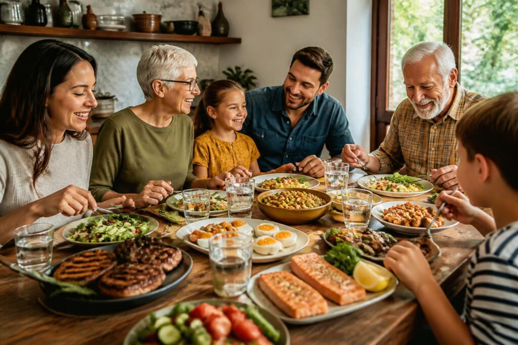 découvrez l'importance des protéines dans les repas familiaux pour une alimentation équilibrée et saine, adaptée à tous les membres de la famille.