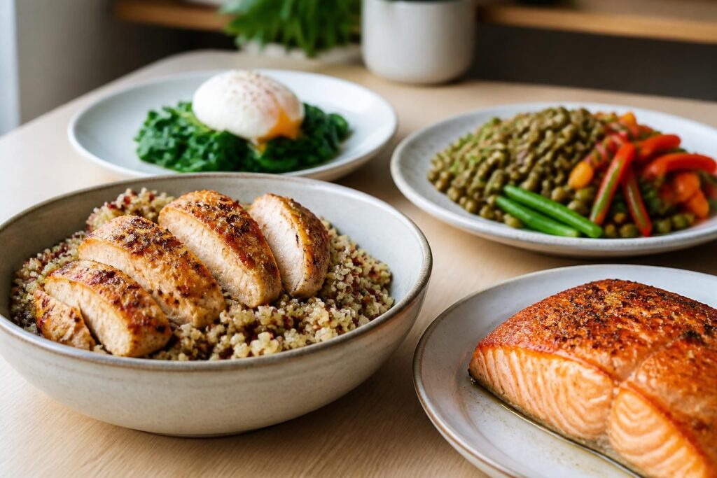 découvrez des recettes faciles à réaliser, riches en protéines pour une alimentation saine et équilibrée.